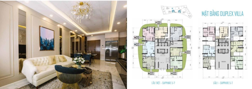 Mặt bằng tầng hầm